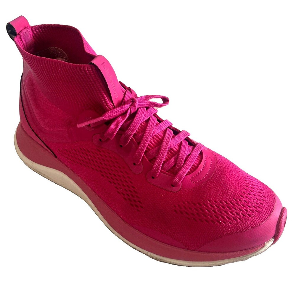 Lululemon Chargefeel Workout Mid Women’s 9 Hot Pink Running Training Sneaker